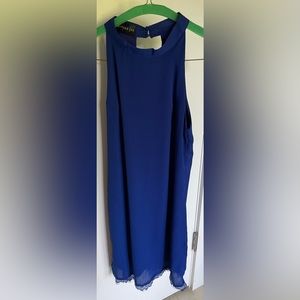 Women’s blue dress